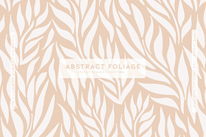 Abstract Foliage, a Pattern Graphic by MalyskaStudio