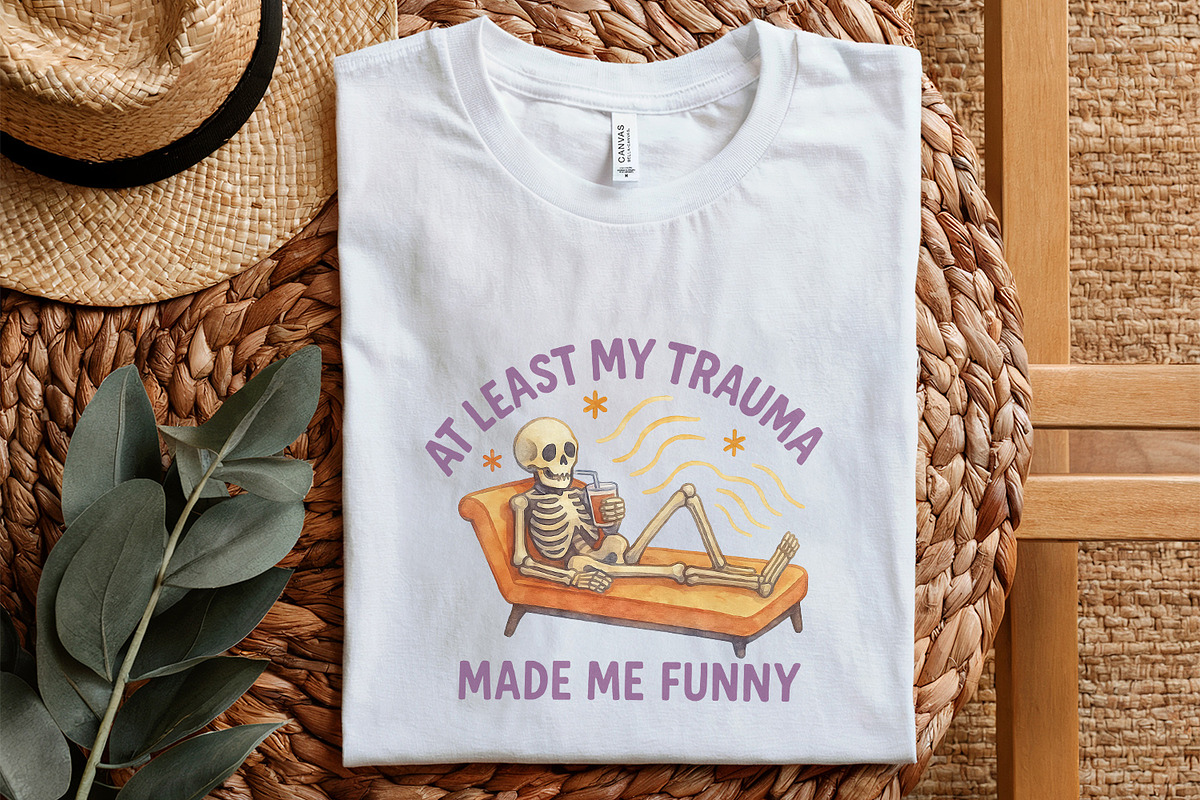 At Least My Trauma Made Me Funny, an Illustration by SharpMarketplace (Photo 5 of 9)
