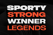 Bigmen All Caps Font, a Sans Serif Font by Yukita Creative (Thumbnail 9 of 11)