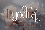 Lyodra - Modern Luxury Serif Font, a Serif Font by overlaytemplates (Thumbnail 1 of 5)