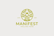 Manifest Abstract Tree Logo Design, a Branding & Logo Template by Signatoro (Thumbnail 2 of 3)