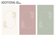 Magnolia Wedding Frames & Clipart, a Decorative Illustration by moja doodle (Thumbnail 8 of 9)