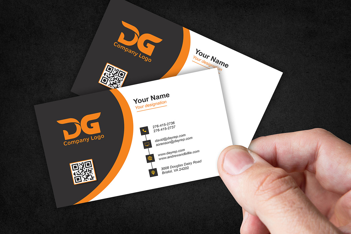 Fashion Stylist Business Card PSD preview 5