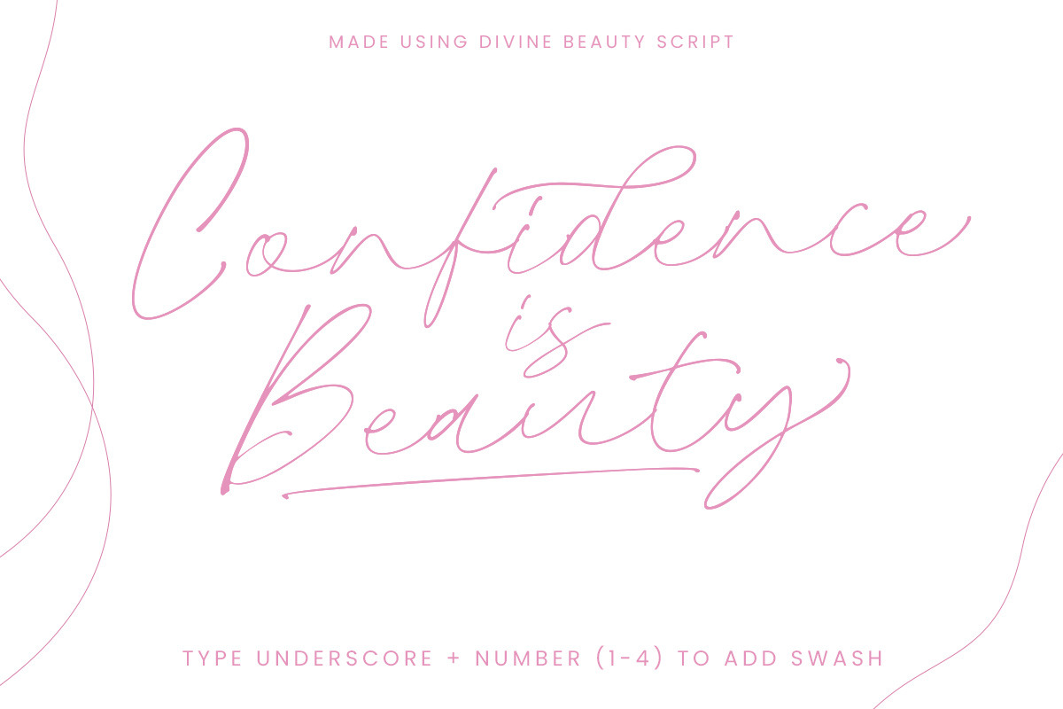 The Devine Beauty - Chic Companion, a Sans Serif Font by Letterhend Studio (Photo 7 of 9)