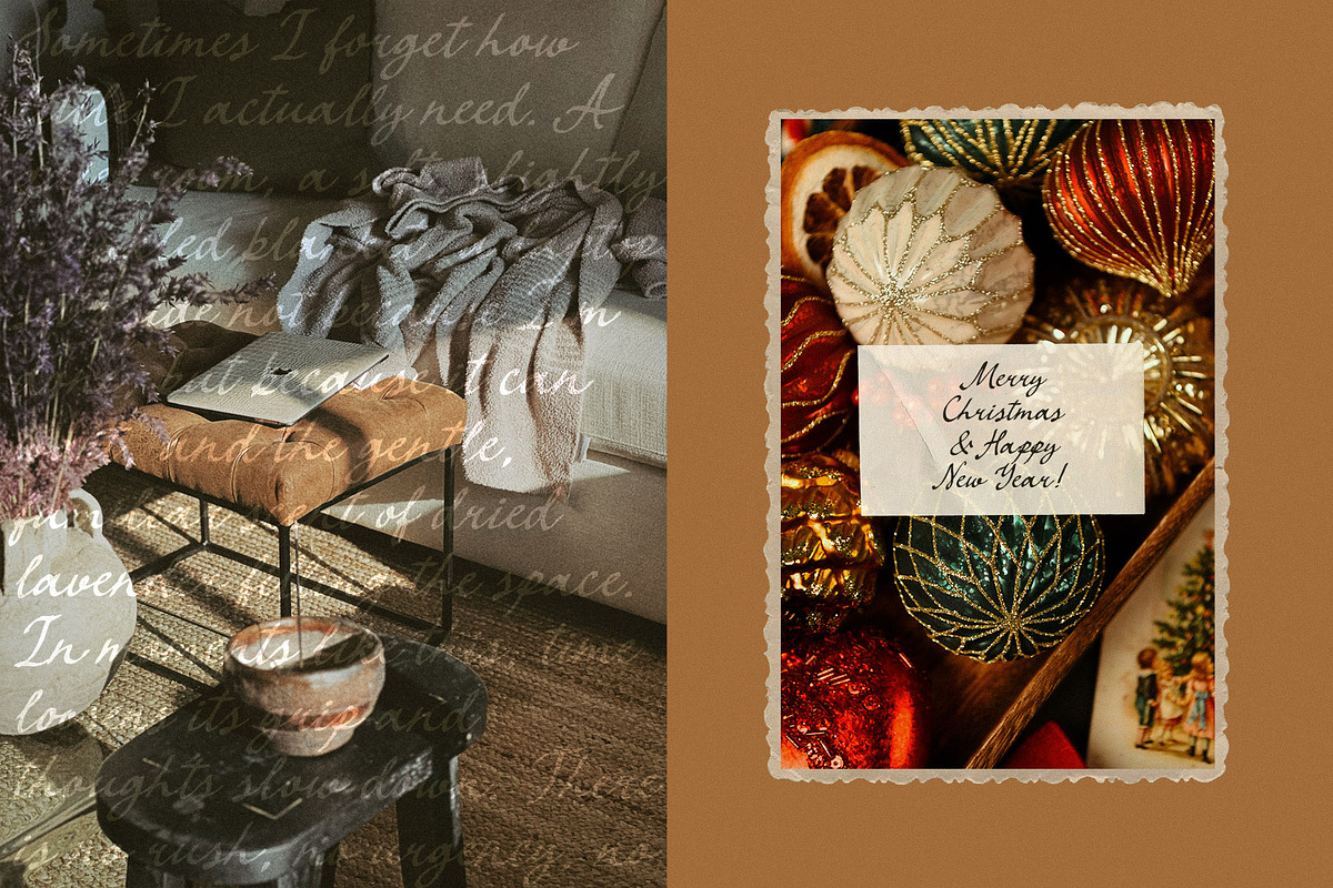 Vintage Retro script font Quill Pape, a Script Font by TD fonts (Photo 7 of 11)