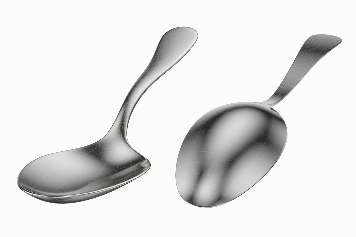 Generic Cutlery 12 Pieces COLLECTION, an Object 3D Model by VK Studio (Photo 8 of 17)