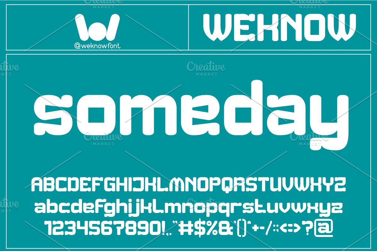 Effortless Powerful font, a Font by weknow (Photo 5 of 8)