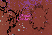 Spooky Halloween Borders, a Decorative Illustration by Lilithcollageart (Thumbnail 4 of 10)