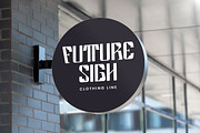 Bulzing - Futuristic font, a Slab Serif Font by Dryy.type (Thumbnail 9 of 10)