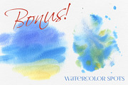 Parrots & tropical leaves watercolor, an Animal Illustration by NATASHA CHU (Thumbnail 21 of 21)