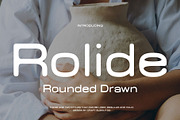 Rolide Rounded Drawn, a Sans Serif Font by Craft Supply Co. (Thumbnail 1 of 8)