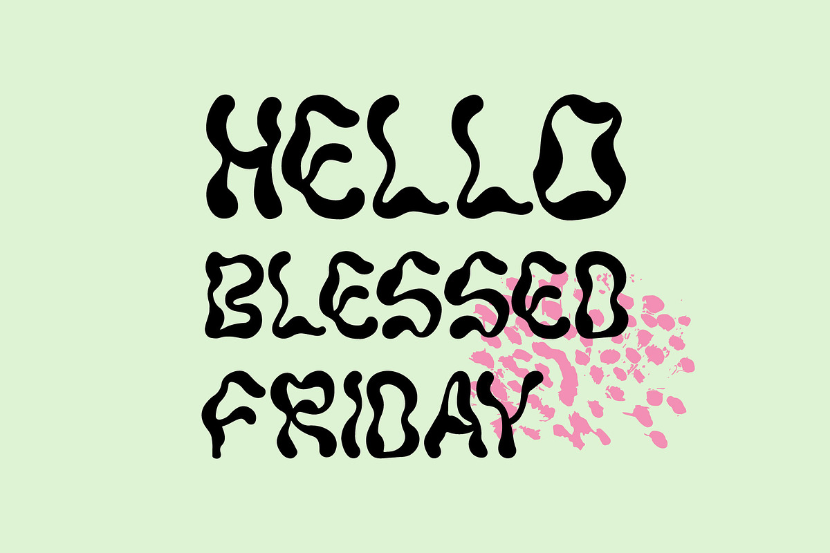 Langky Blues - Liquid Handwritten, a Handwritten Font by Lemon Studio Type (Photo 6 of 7)