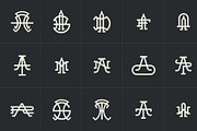 15 Vintage Monograms Pack 04, a Branding & Logo Template by Design Union Mx (Thumbnail 3 of 3)