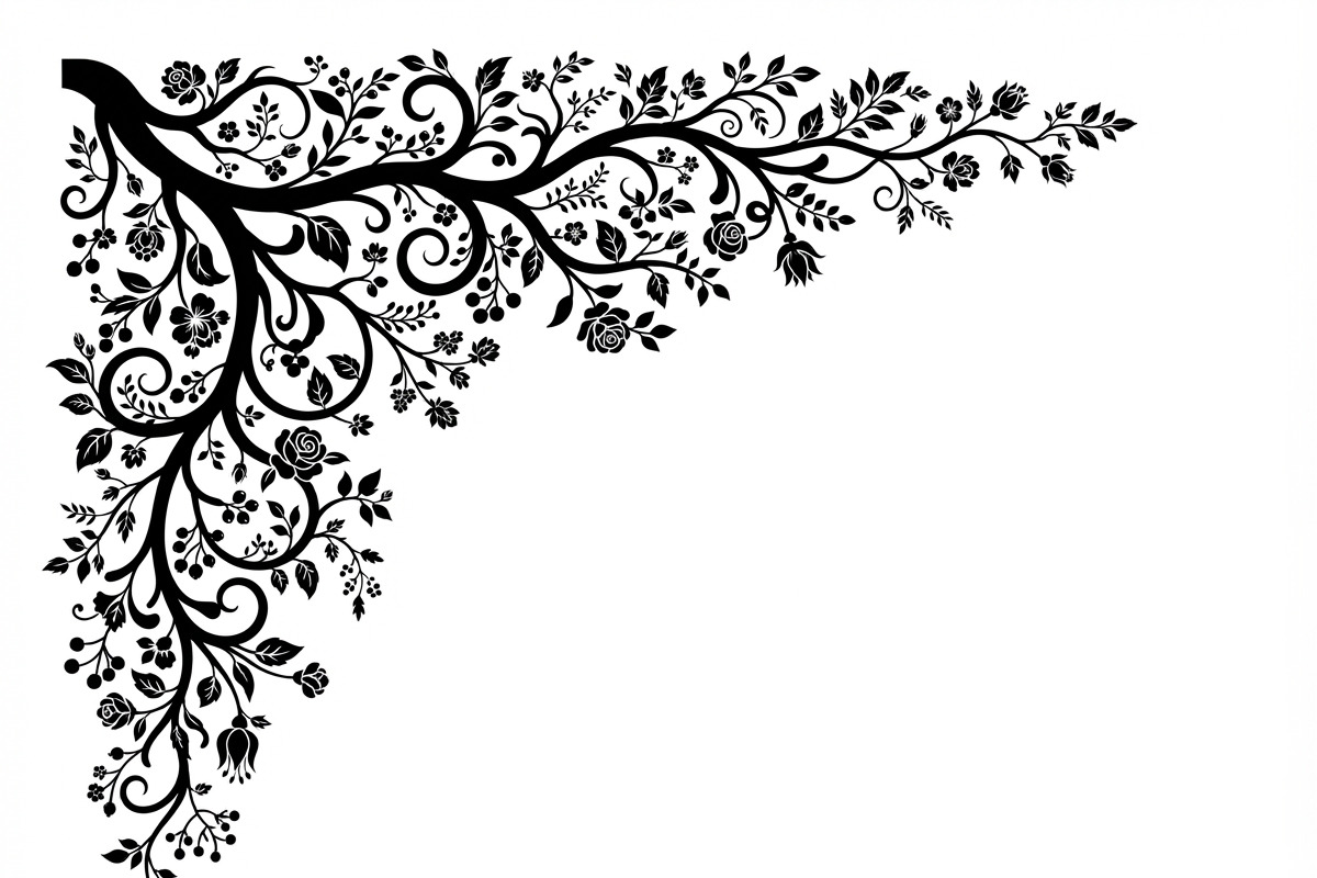 50 Tree Branch Corner Silhouette, a Decorative Illustration by Amazin_art (Photo 17 of 27)