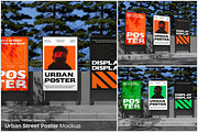 Urban Street Poster Mockup, an Advertising Mockup by Unerispace (Thumbnail 1 of 5)