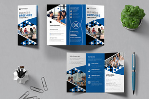 Creative Trifold Business Brochure, a Brochure Template by MightyDesign