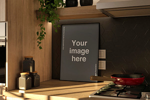 Kitchen Poster Mockups