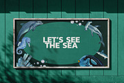 Blue Marine World Watercolor, an Animal Illustration by CreativeValuation (Thumbnail 6 of 12)