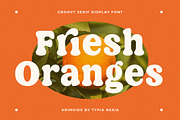 Krimside - Retro Groovy Serif, a Serif Font by Typia Nesia (Thumbnail 3 of 13)