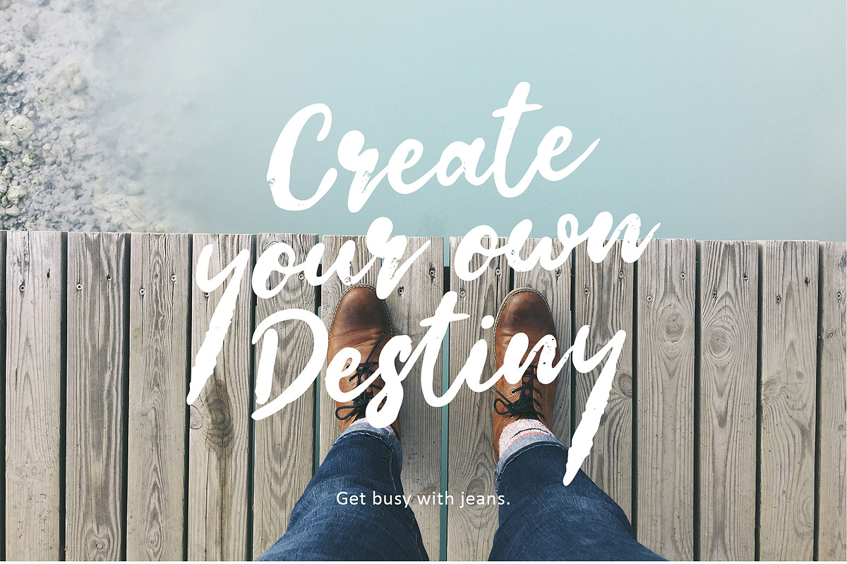 Amstel River - Brush Font, a Script Font by erlosDESIGN (Photo 6 of 11)