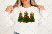 Coquette Christmas Trees Leopard Bow, an Illustration by Craft Nest (Thumbnail 6 of 6)