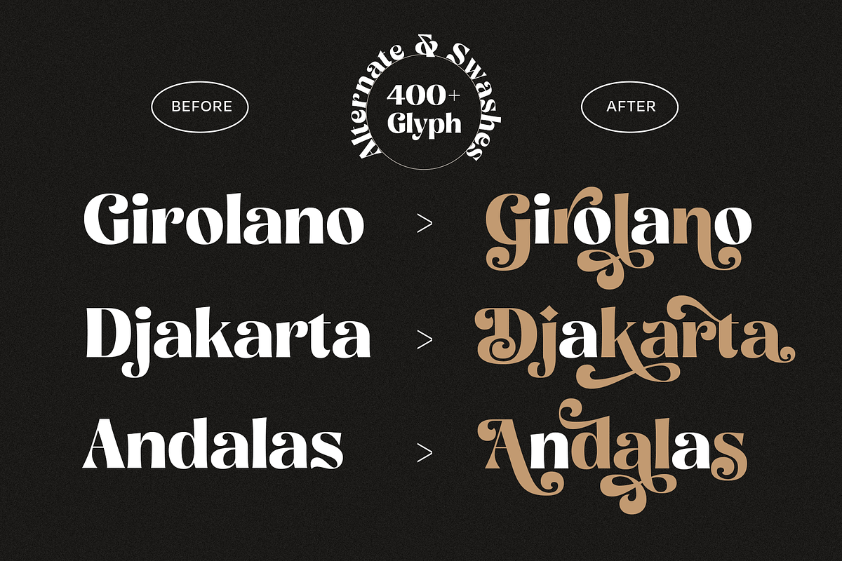 Bropella - Display Font, a Font by Martype Co (Photo 7 of 9)