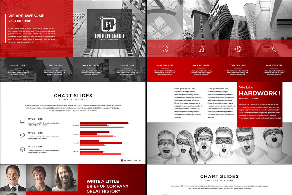 Entrepreneur Powerpoint Template, a Presentation Template by iHemalaya (Photo 3 of 4)