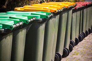 Wheelie Bins Trash Collection, an Industrial Photo by THP Creative