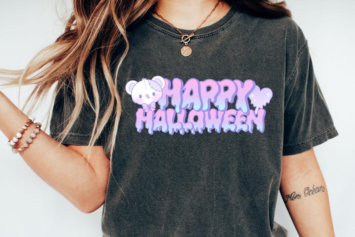Creepy Kawaii Font, a Handwritten Font by Babymimiart (Photo 6 of 9)