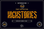 Highstories Family - Font Collection, a Sans Serif Font by MLKWSN (Thumbnail 19 of 19)