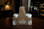 Takeaway Drink Carrier Mockup, a Cups & Container Mockup by Pitchlook.Studio (Thumbnail 2 of 3)