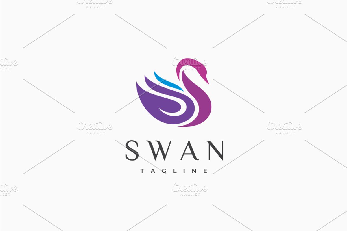 Swan Logo Template, a Branding & Logo Template by johnkent (Photo 1 of 3)