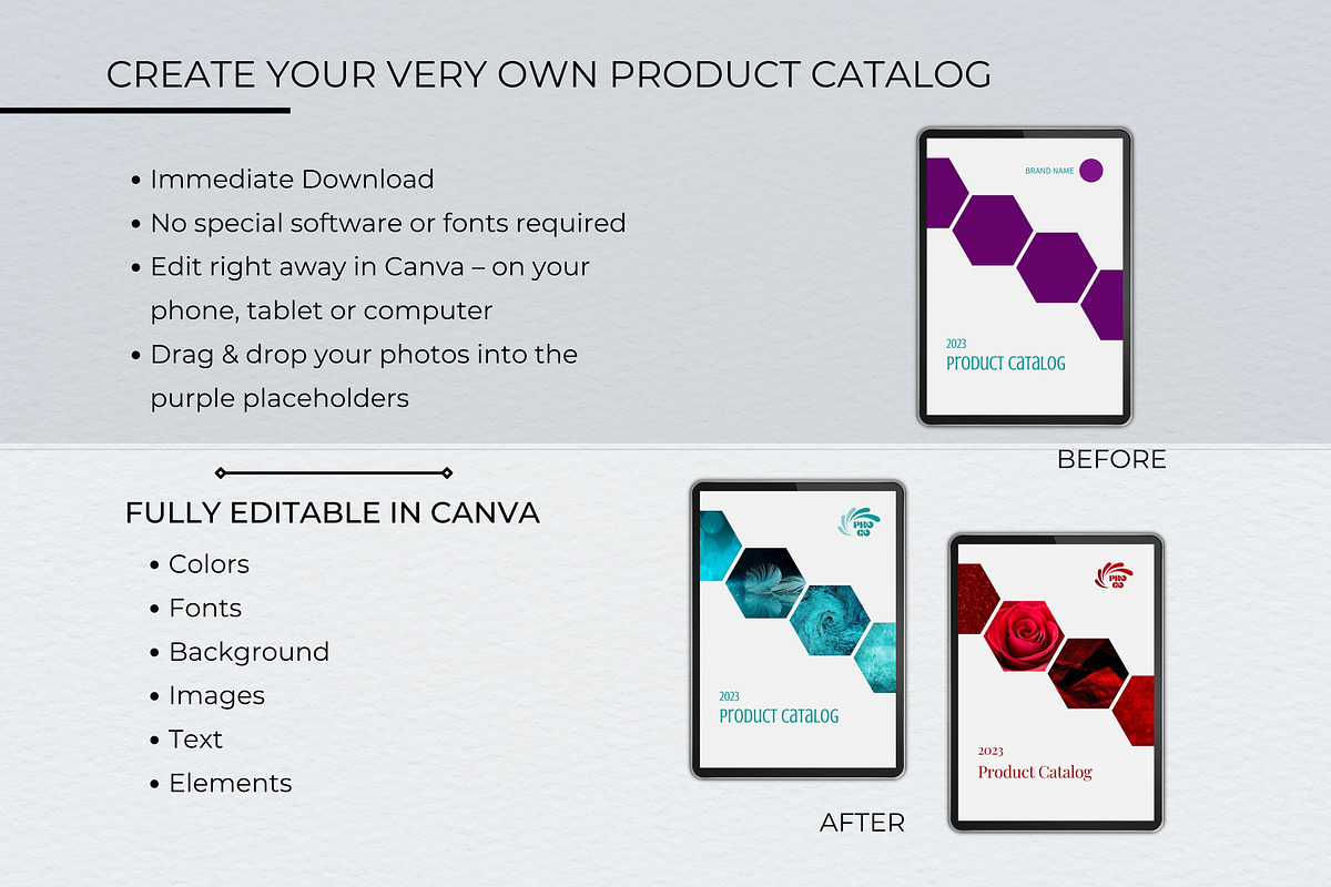 Product Catalog Canva Template preview 8