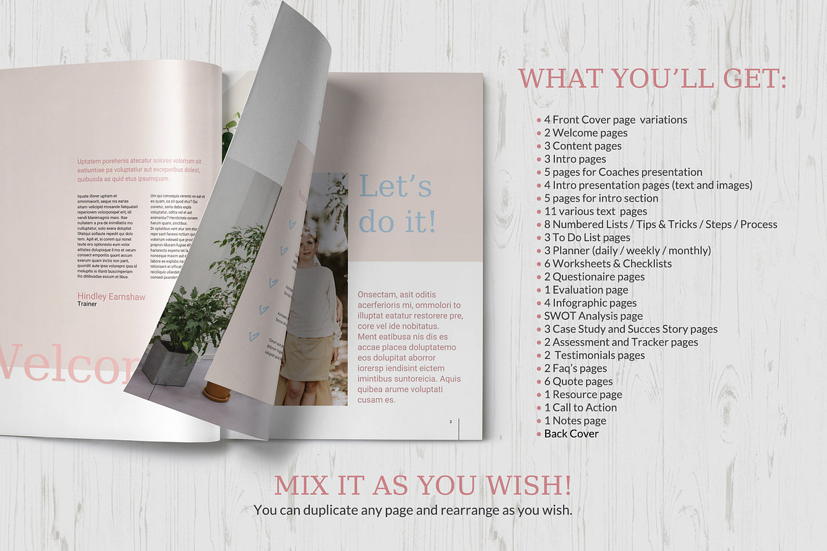 Canva Course Workbook Template, a Marketing Template by Sabin (Photo 2 of 15)