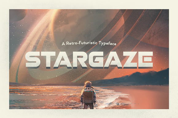 Stargaze Typeface preview 8