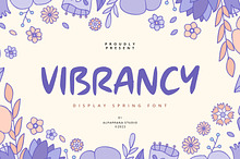 Vibrancy - Display Font