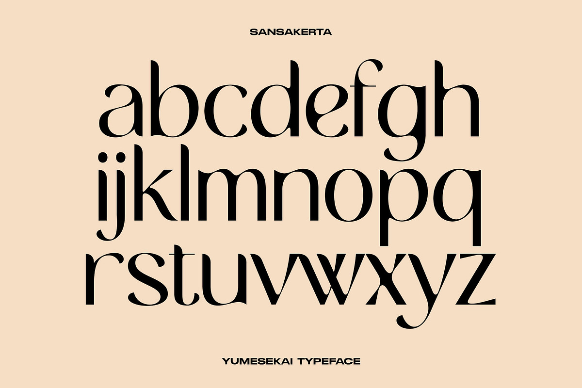Yumesekai Typeface, a Sans Serif Font by INKSUN™ (Photo 7 of 11)