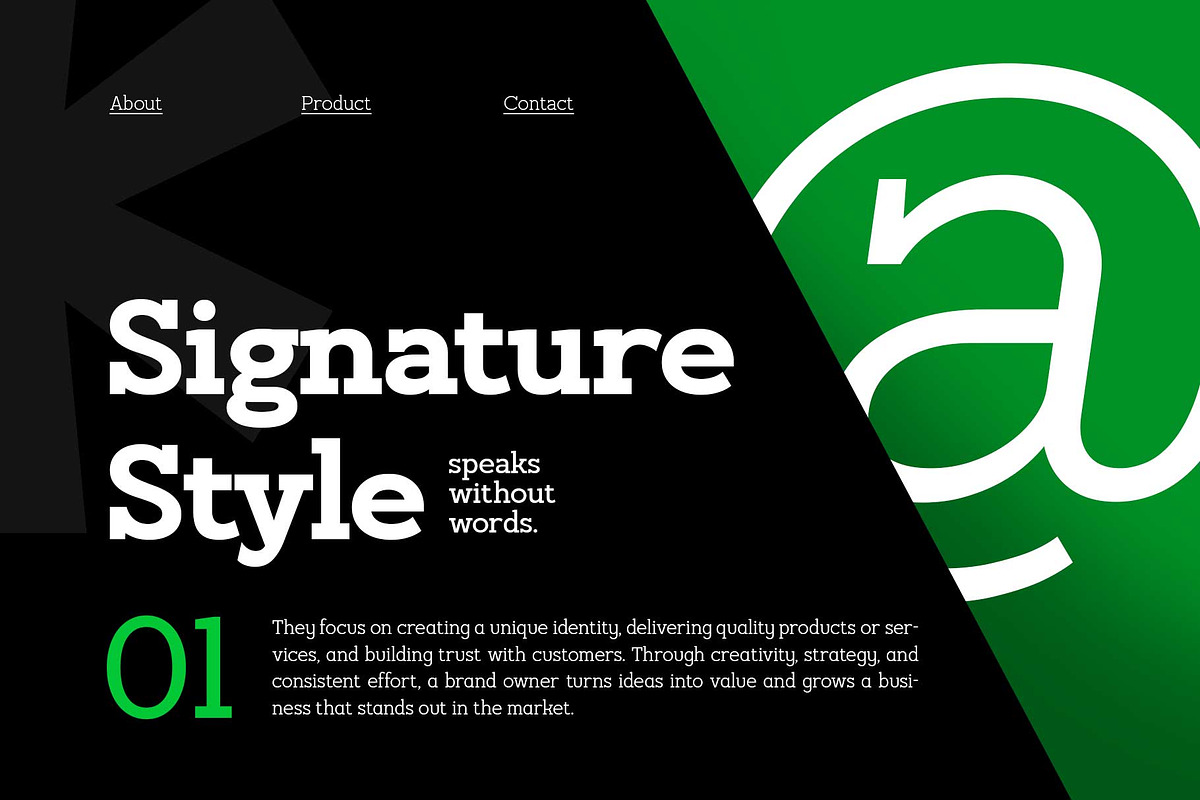 Hugells - Modern Slab Serif, a Slab Serif Font by Arterfak Project (Photo 5 of 14)
