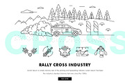 Various cars industry, an Outline Icon by Vladimir Vihrev (Thumbnail 3 of 7)