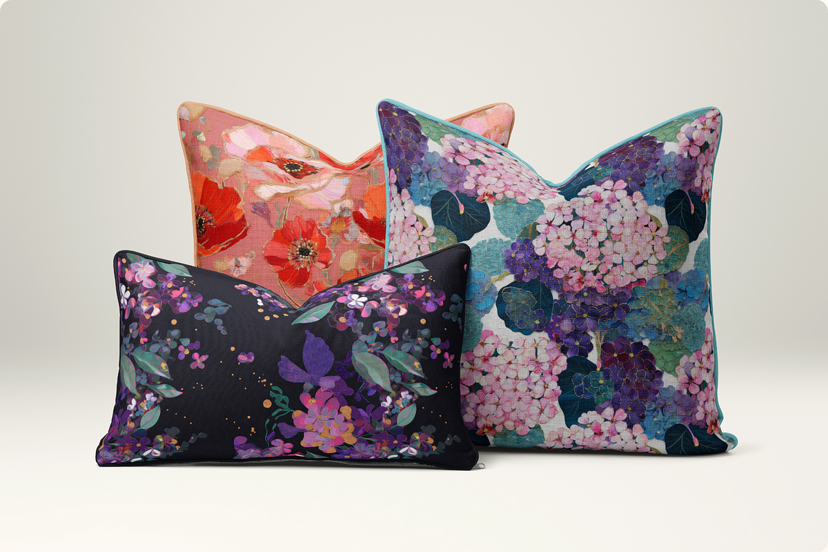 Gilded Petal Jeweled Florals, a Pattern Graphic by Ninterints (Photo 15 of 17)