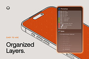 iPhone 17 Pro Vector - 24 Mockups, an iPhone Mockup by Asylab (Thumbnail 5 of 48)