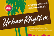 Urban Rhythm Modern Handwritten Font, a Script Font by Letterena Studios Script (Thumbnail 1 of 15)
