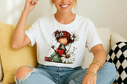Whimsical Spring Fairy Clipart, an Illustration by OK Design (Thumbnail 6 of 6)