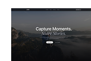 Lumina Photography Landing Page, a Landing Page Template by PetersTouch Creative (Thumbnail 2 of 3)