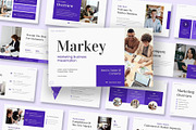 Marketing Business Google Slides, a Presentation Template by Fit-tee (Thumbnail 1 of 11)
