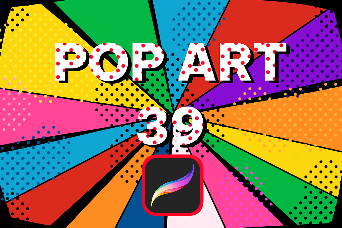 Pop Art 39 | Procreate Brush Kit, a Brush Add-On by Rachel McBride Creative (Photo 1 of 13)