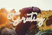 Vilona Calligraphy Script Font, a Script Font by Giant Design (Thumbnail 7 of 10)