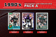 Pro Football Card Templates, a Card Template by Chris Weibring (Thumbnail 4 of 19)