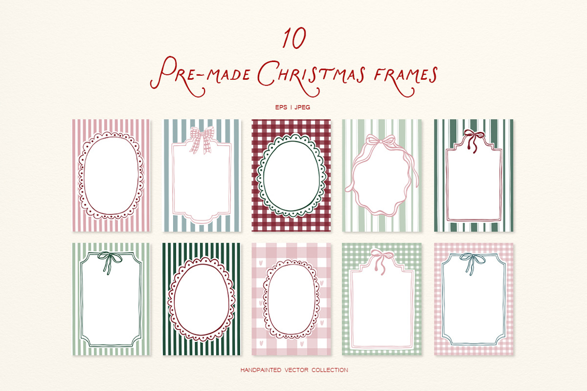 Whimsical Set Cozy Christmas p.2, a Seasonal Illustration by ViktoriyaD (Photo 20 of 25)