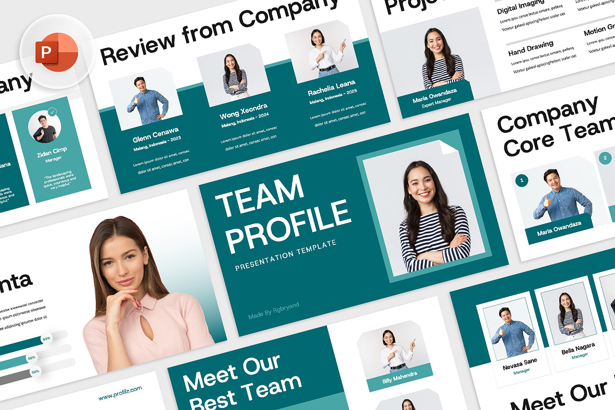 Team Profile Powerpoint
